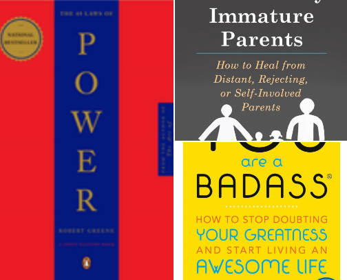 Most Powerful Personal Growth Self-Help Books cover photo collage