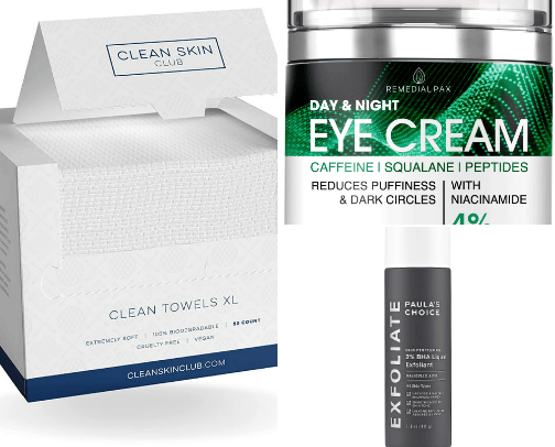 Skin Care Essentials cover photo collage