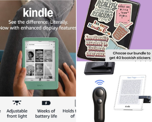 Bookish must haves cover photo collage