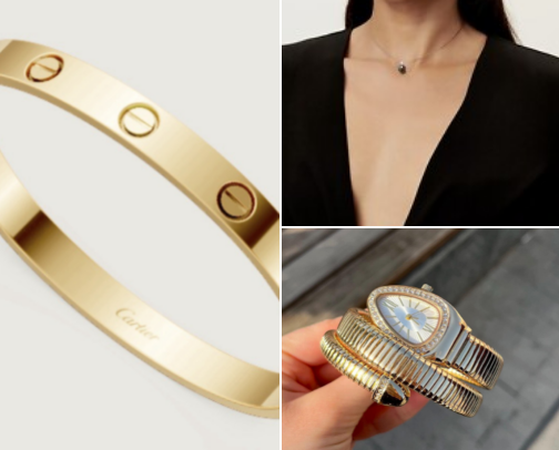 💎 "Chic & Iconic Jewelry on a Budget" cover photo collage