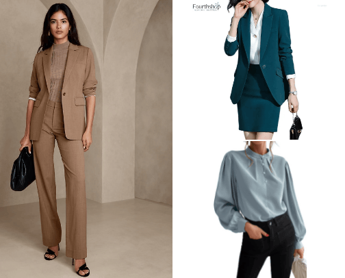 Office Outfits for Women cover photo collage