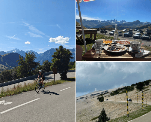Best cycling routes of Europe cover photo collage