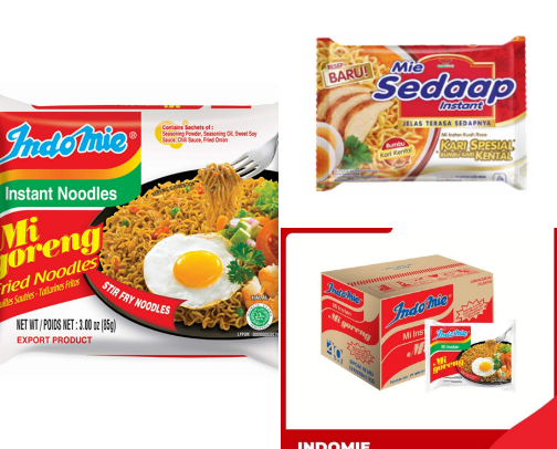 My favorite Indonesian instant noodle 🔥 cover photo collage