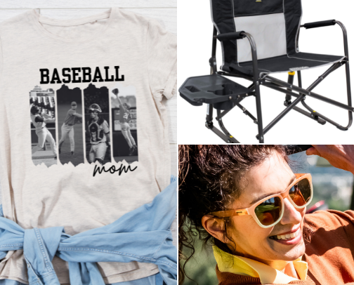 Baseball Mom Must Haves cover photo collage