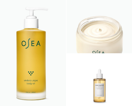 My favorite skincare items! cover photo collage