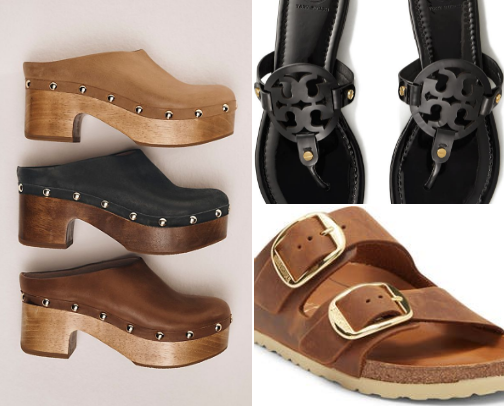 Sandals and More cover photo collage