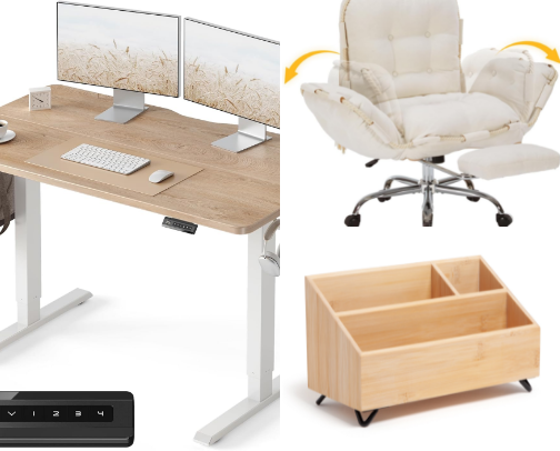 My Cozy Home Office as a Faith-Filled Mama cover photo collage