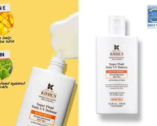 Defense daily Facial sunscreen cover photo collage