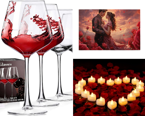 Gifts for couples (“Because buying one gift for two people is basically getting a discount on the stress. 😂❤️”) cover photo collage