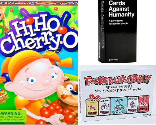 Game night favorites everyone needs !! cover photo collage