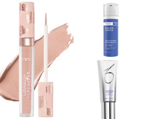 Brightening Low Effort Makeup cover photo collage