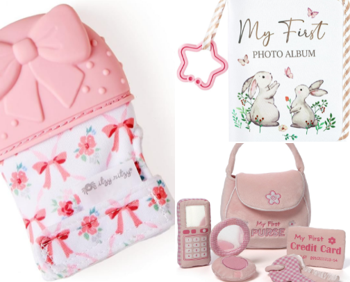 Baby Christmas gifts cover photo collage