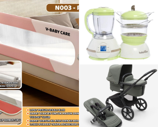 Baby stuff cover photo collage