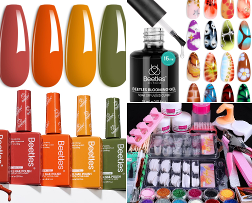 Nails cover photo collage