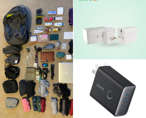 Travel Essentials cover photo collage