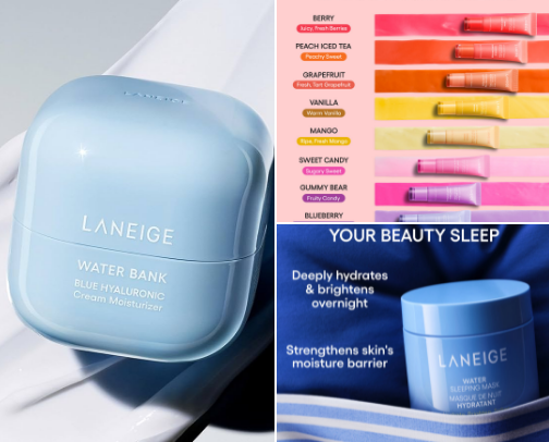 My favorite beauty recs cover photo collage