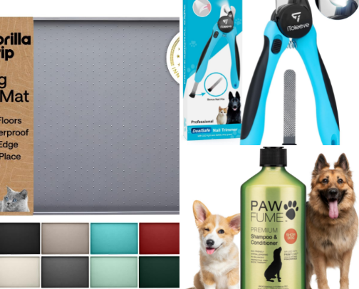 Dog Mom Must-Haves: Everyday Essentials for Happy, Healthy Dogs cover photo collage