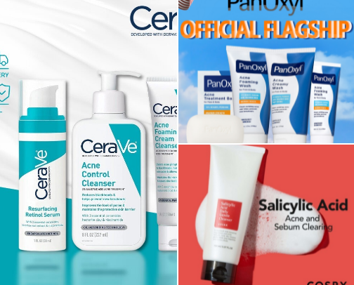Best Affordable Acne Products That Actually Work cover photo collage