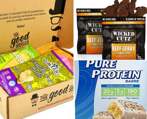 Protein Bars & Jerky – Best Picks from eBay cover photo collage