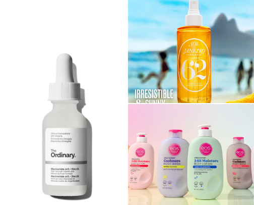 My favorite beauty recs cover photo collage