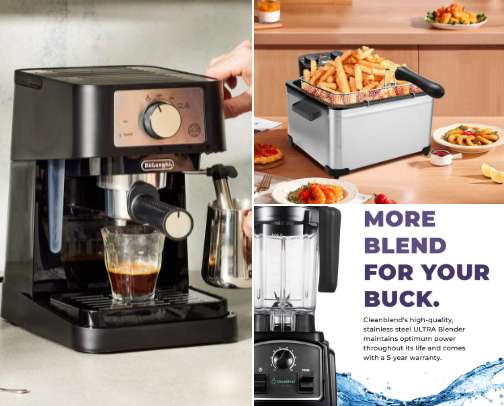 Household items cover photo collage