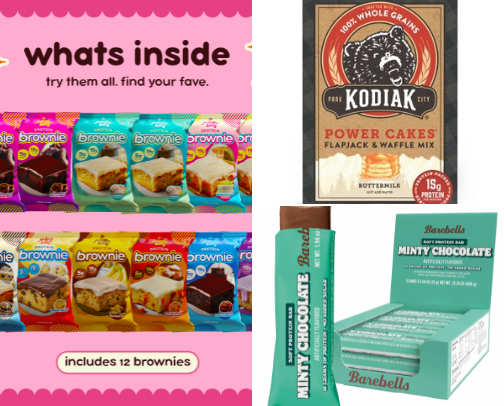 Protein snacks ✨✨ cover photo collage