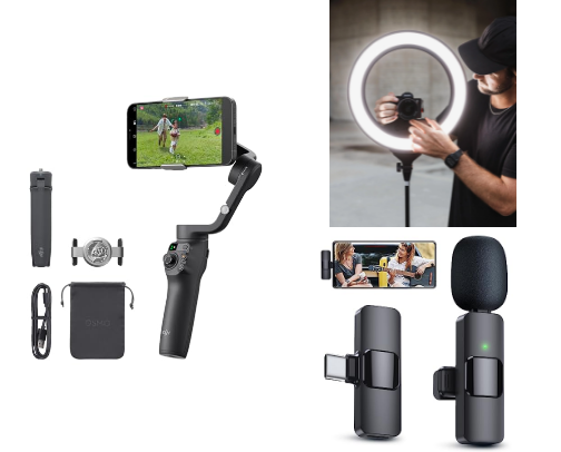 Content Creator Must Haves cover photo collage