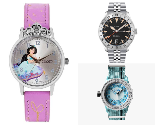"Watch Out- The Best Timepieces for Kids & Grown-Ups"⌚️⌚️⌚️ cover photo collage
