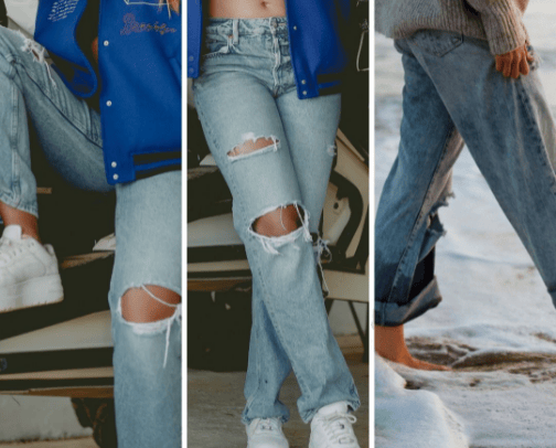 Best Fashionable Jeans 👖 cover photo collage