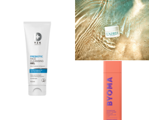 My Skincare routine for sensitive skin cover photo collage