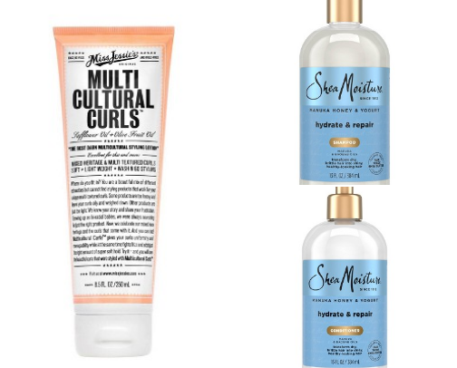 Curly Hair Products for the GIRLSSSS cover photo collage