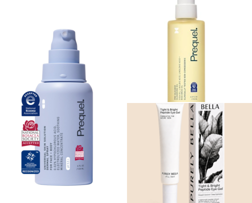 My favorite skincare recs cover photo collage