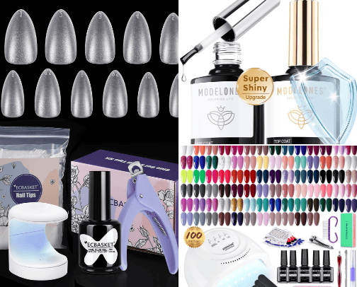 nail kits cover photo collage