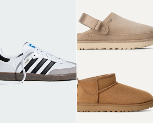 Trending Shoes 2025 cover photo collage