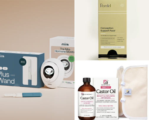 TTC/Infertility Recs cover photo collage