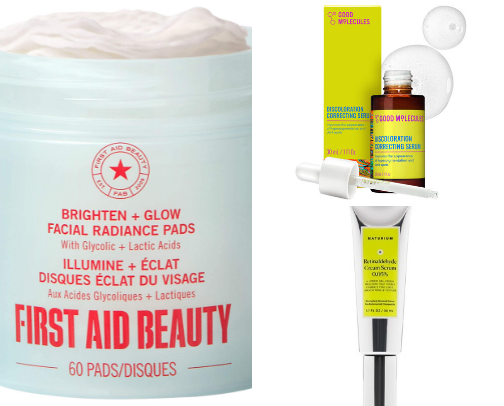 skincare cover photo collage