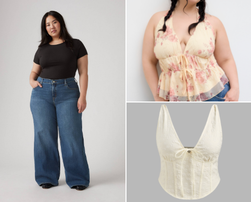 Plus size fashion✨ cover photo collage