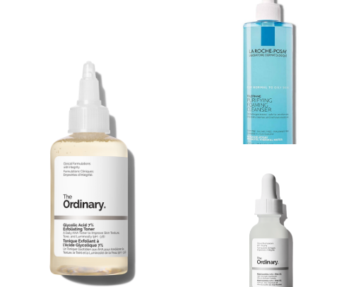 Skincare Routine cover photo collage