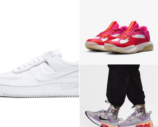 Nike For Woman cover photo collage