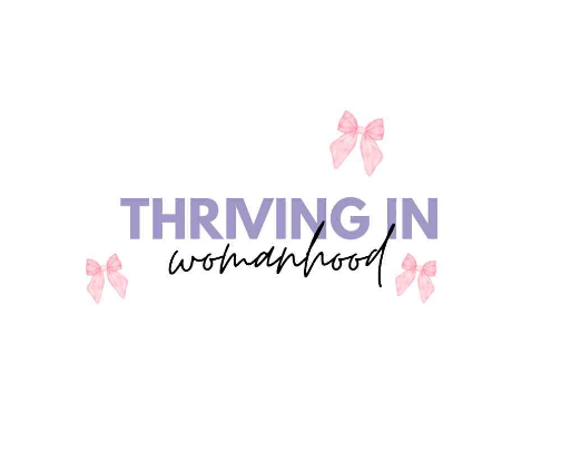 womanhood in BLOOM 🌷 cover photo collage