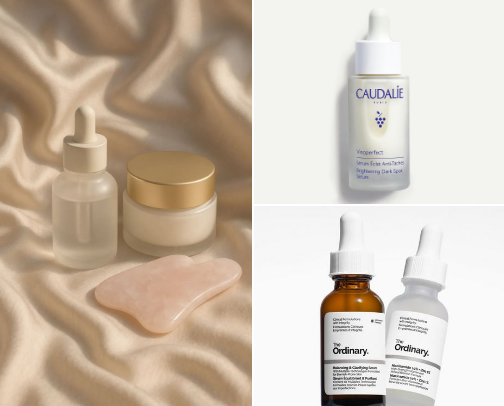 Skincare | Em's Glow Guide cover photo collage