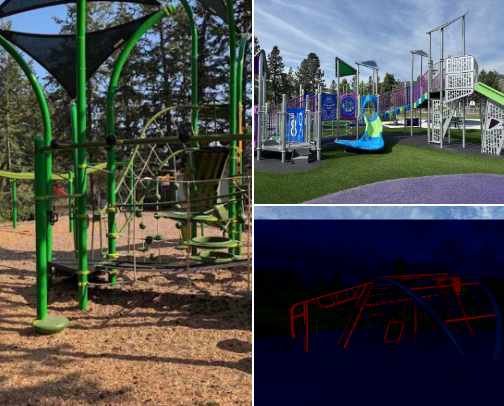 Kelowna Park Guide: Our Go-To Spots for Play & Family Fun ☀️ cover photo collage