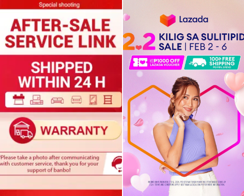 Shoppe/Lazada cover photo collage