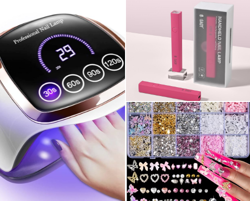 At Home Press On Nails💅 cover photo collage