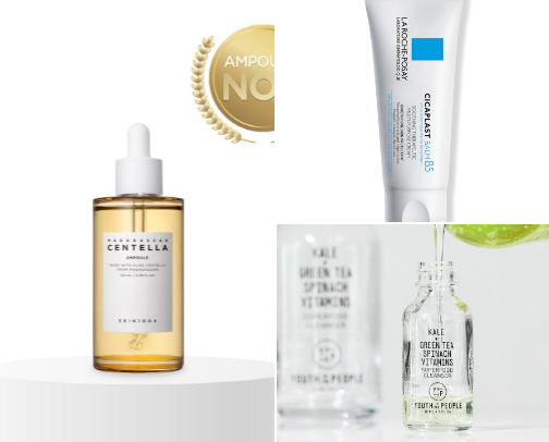 My fav sensitive skin skincare products!! cover photo collage