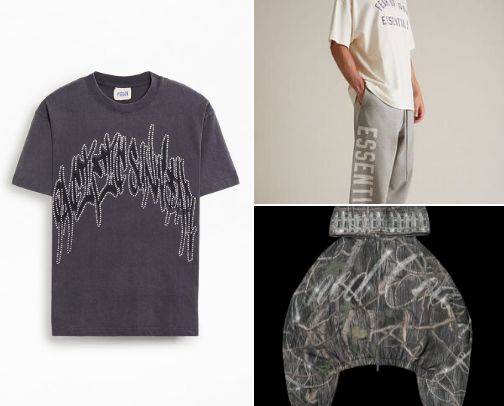Streetwear cover photo collage