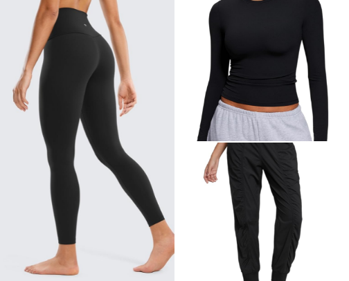 Amazon Lululemon DUPES cover photo collage