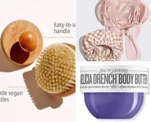 Shower & Self-Care Must-Haves cover photo collage