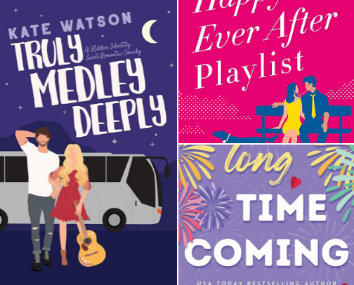 Romantic Cutesy Books cover photo collage