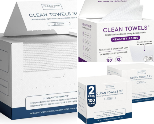 Top 10 Clean Skin Club Clean Towels cover photo collage